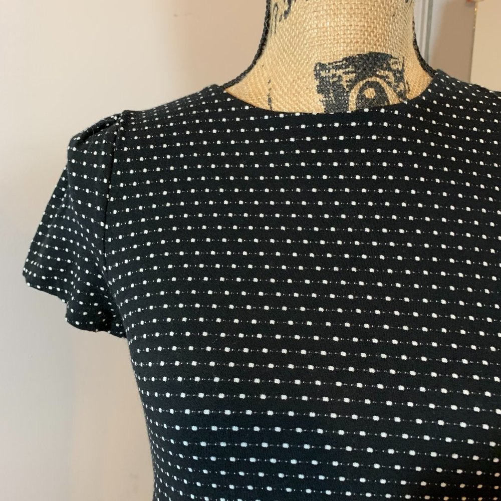 Maeve Black/White Dot Dress - Picture 2 of 7
